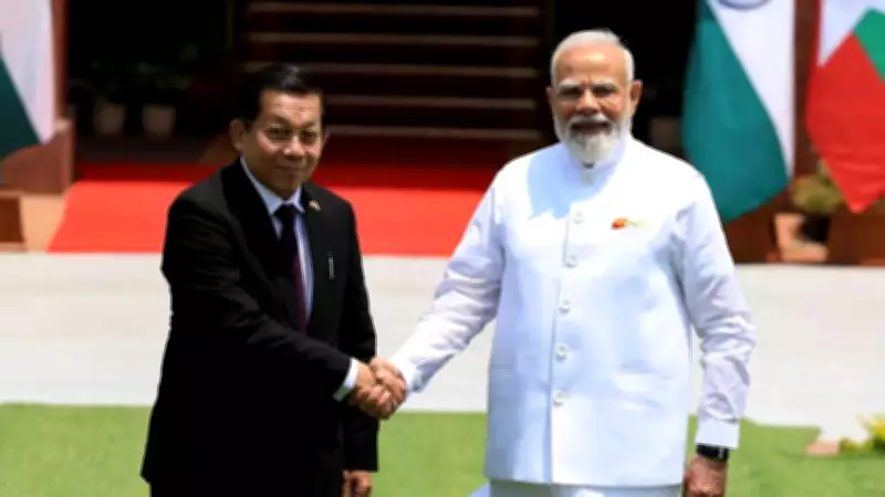 PM Modi Meets Myanmar President, Focus on Security and Cooperation