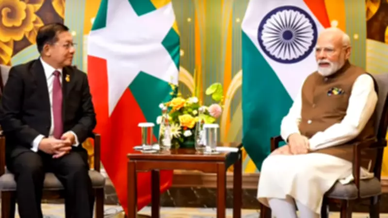 PM Modi Meets Myanmar President in New Delhi to Strengthen Bilateral Ties