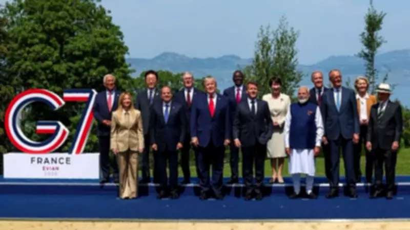 PM Modi meets Trump, Macron at G7 Summit in Evian, France