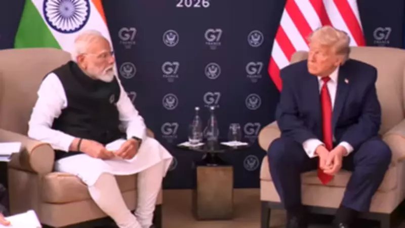 PM Modi Raises Maritime Security, Seafarer Safety with Trump at G7