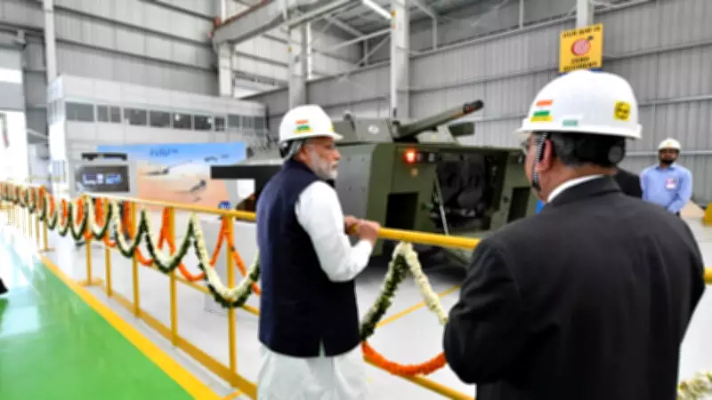 PM Modi's Visit to L&T Hazira Plant Highlights India's Defence Manufacturing Hub
