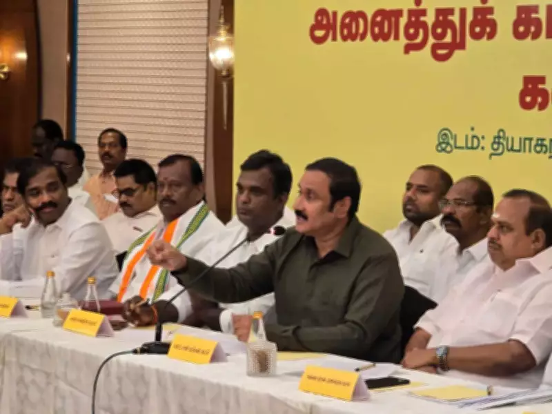 PMK Chief Anbumani Ramadoss Urges Caste Survey in Tamil Nadu