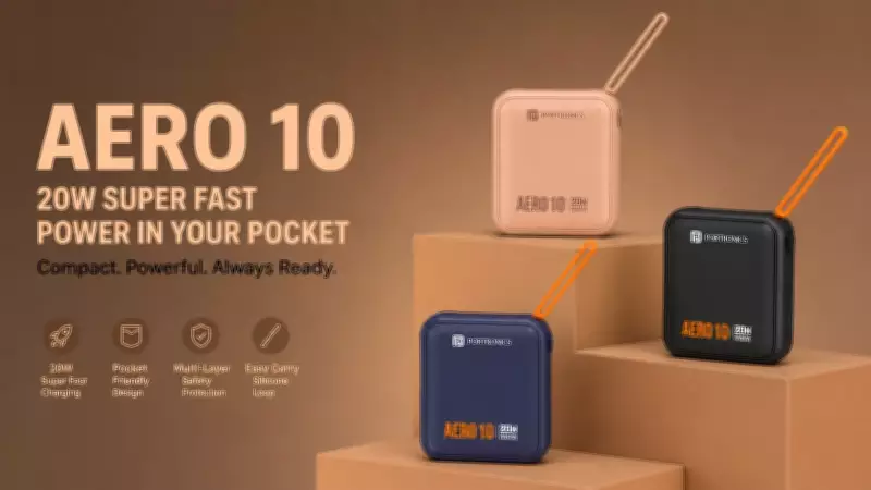 Portronics Aero 10 Power Bank Launched with 20W Fast Charging at Rs 1,249