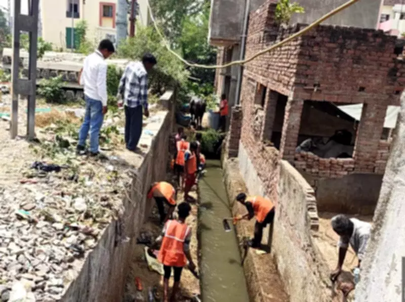 Prayagraj Municipal Corporation Completes Drain Cleaning Ahead of Monsoon