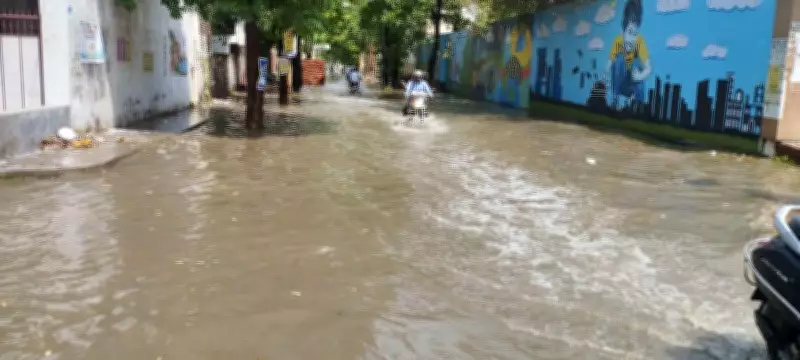 Pre-Monsoon Thunderstorm Brings Relief to Kanpur, Causes Waterlogging