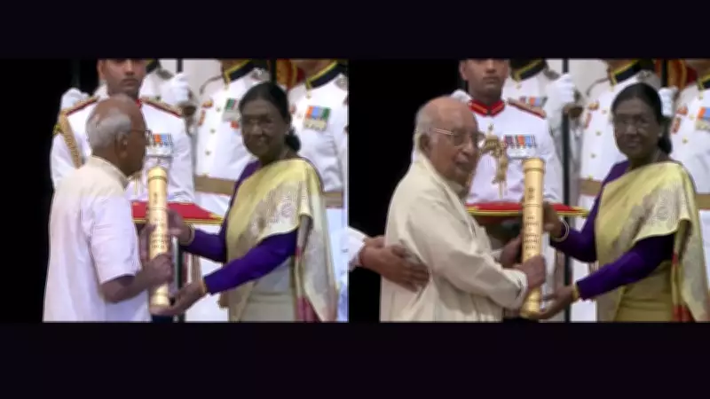 President Murmu Confers Padma Vibhushan on P. Narayanan and Justice K.T. Thomas