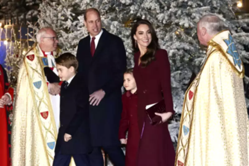 Prince George and Princess Charlotte's Sweet Hand-Holding Moment at Royal Carol Service