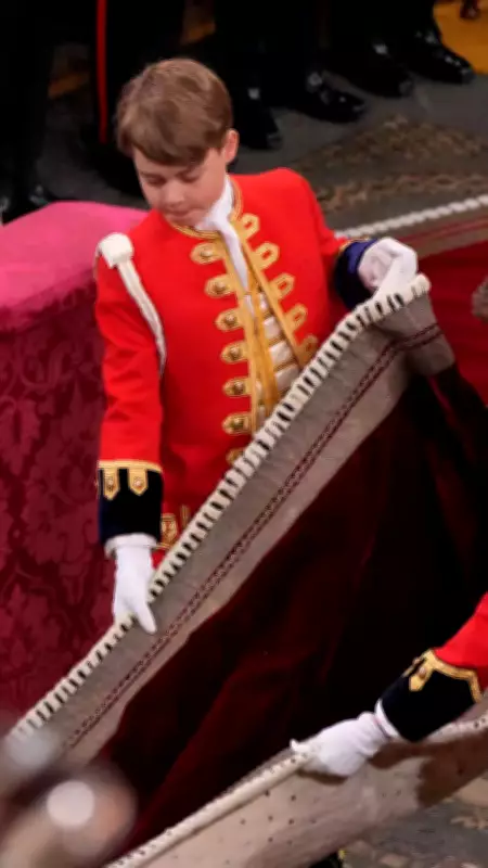 Prince George's Role as Page of Honour at King Charles III's Coronation