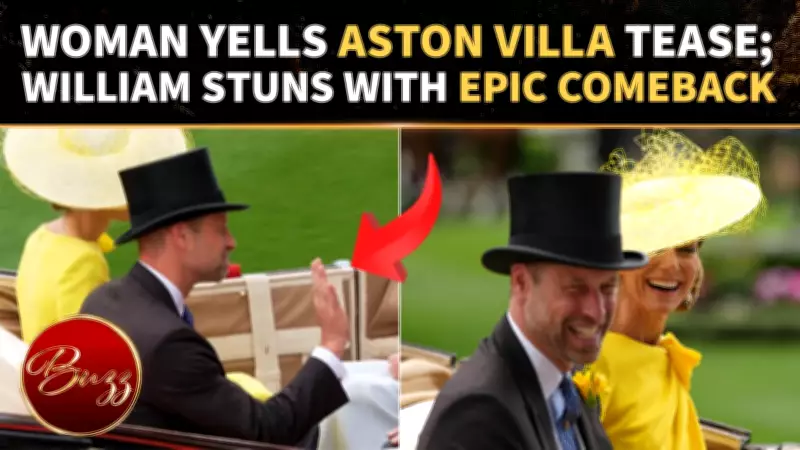 Prince William's Football Banter at Royal Ascot Wins Hearts