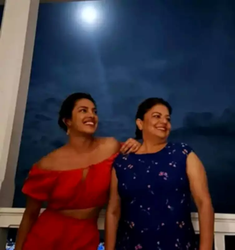 Priyanka Chopra, Siddharth Chopra Celebrate Mother Madhu's 73rd Birthday