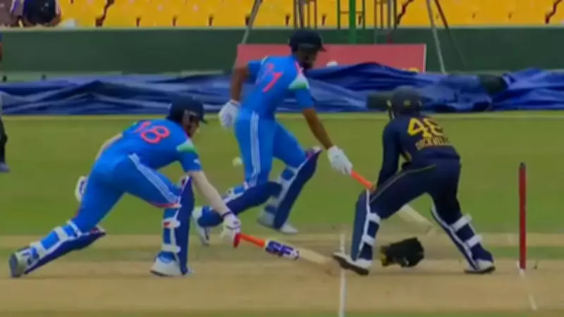 Priyansh Arya Run Out After Bizarre Collision With Wicketkeeper's Foot