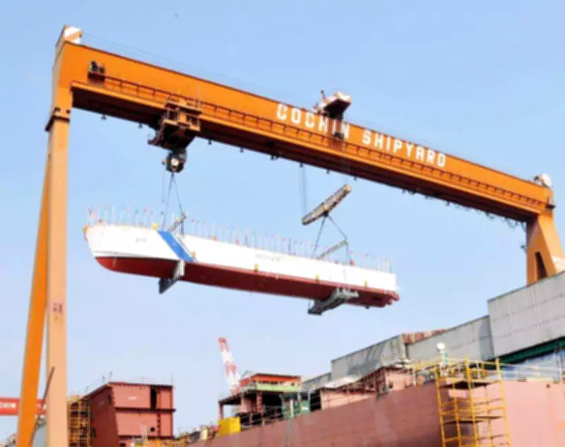 Pro-Pakistan graffiti at Cochin Shipyard triggers security alert