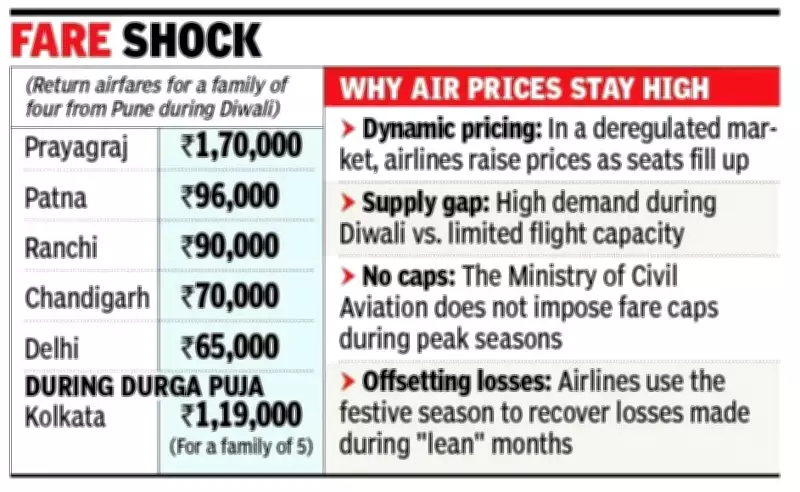 Pune Residents Stunned by Sky-High Diwali Airfares Despite ATF Fund