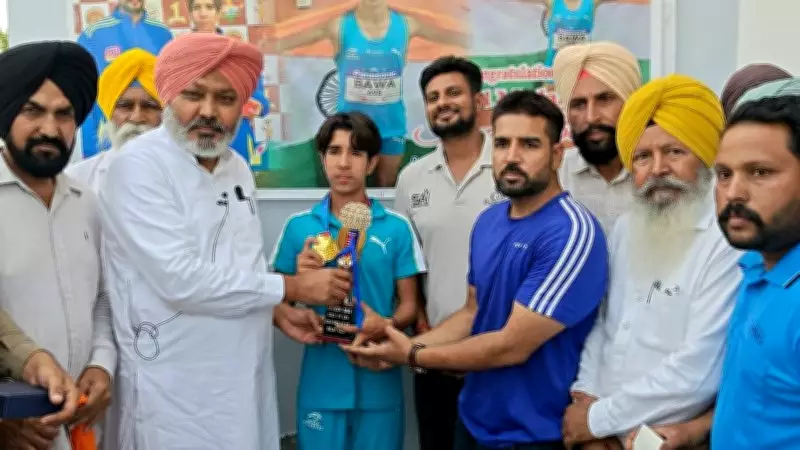 Punjab Finance Minister Cheema Honours Asian Gold Medallist Sehnoor Bawa