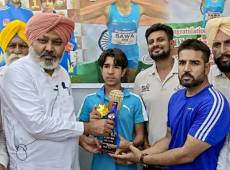Punjab Minister Honours Sehnoor Bawa for Asian U-20 Athletics Gold
