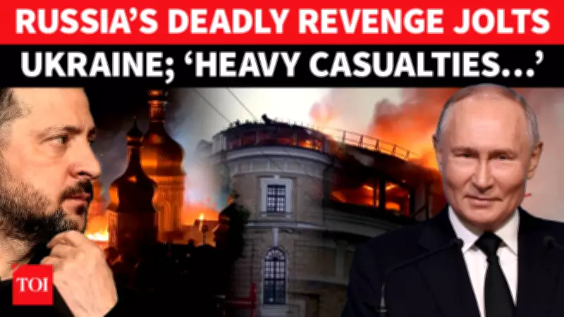 Putin Avenges Moscow Attack; Russian Forces Pound Sumy & Kharkiv With Bombs, Drones & Missiles