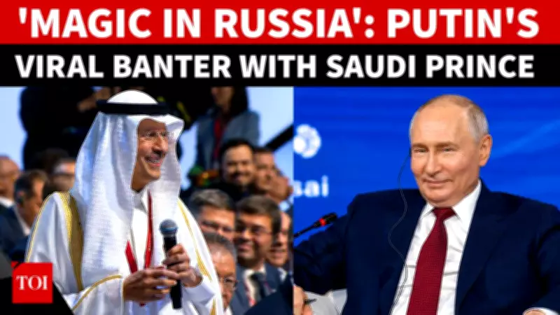 Putin Banter with Saudi Prince: 'Only Death Can Separate Us'