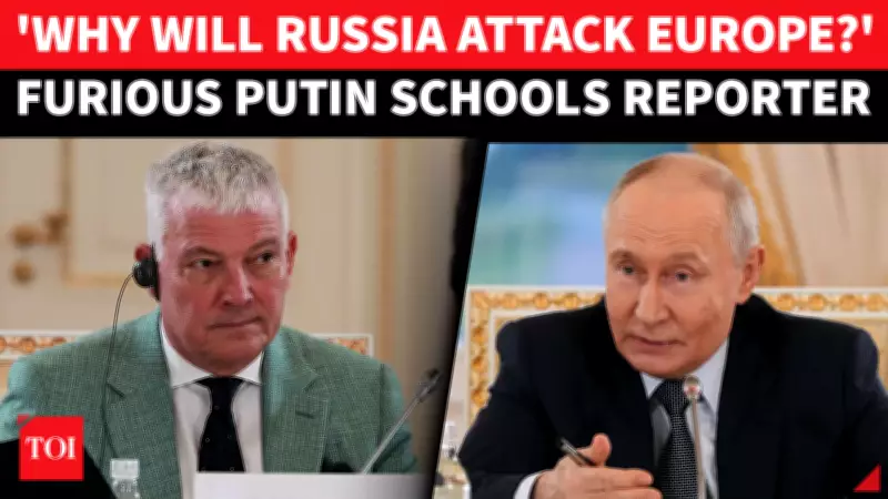 Putin Dismisses Russia NATO Attack Claims as Nonsense, Gives History Lesson