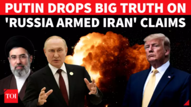 Putin Reveals Russia Sent No Weapons to Iran in War Against US and Israel