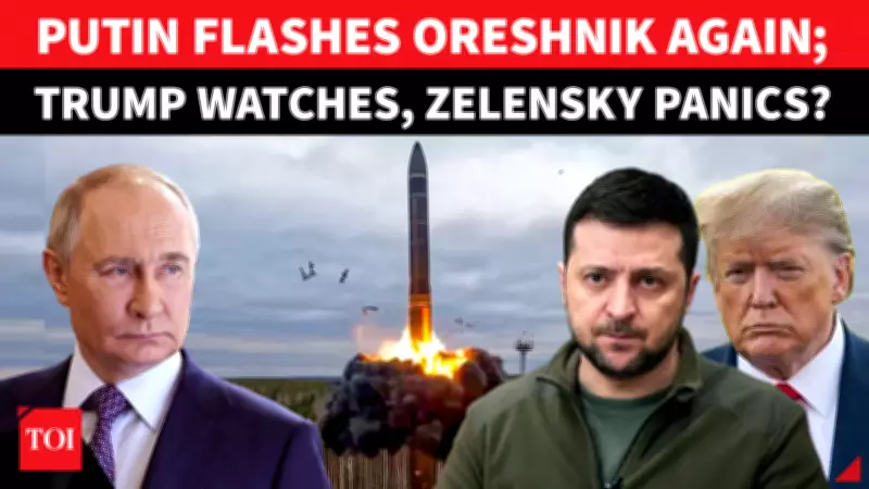 Putin Revives Oreshnik Hypersonic Missile Debate Amid Ukraine War