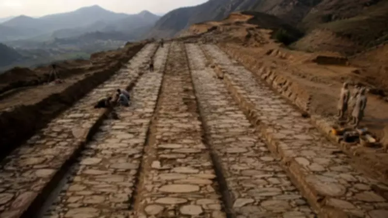 Qin Straight Road Segment Found in Shaanxi, Rewriting History