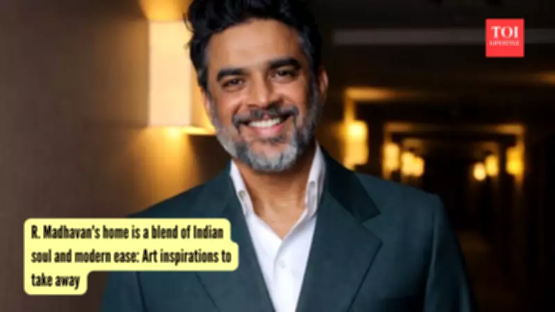 R. Madhavan's Home: A Blend of Warmth, Art, and Indian Modernity
