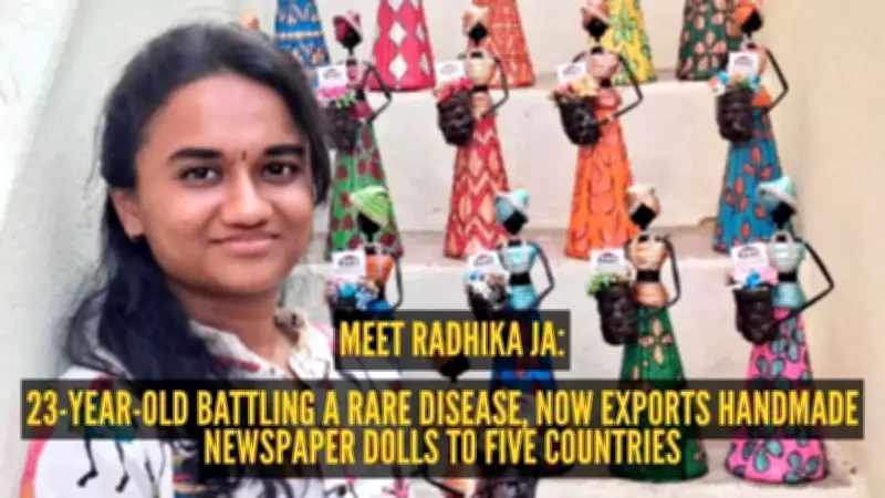 Radhika Battles Rare Bone Disease, Creates Dolls Exported to 5 Countries