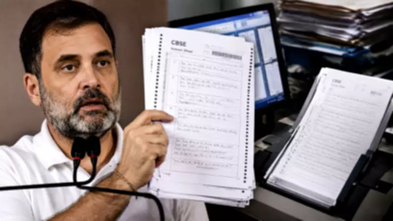 Rahul Gandhi Alleges CBSE Answer Sheets Scanned Using Mobile Phones Amid Tender Row
