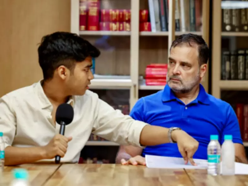 Rahul Gandhi Asks Students if They Were Called Terrorists Amid CBSE Row