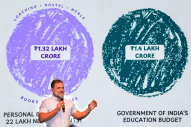 Rahul Gandhi Criticizes Education System at Kota Rally, Calls for Reform
