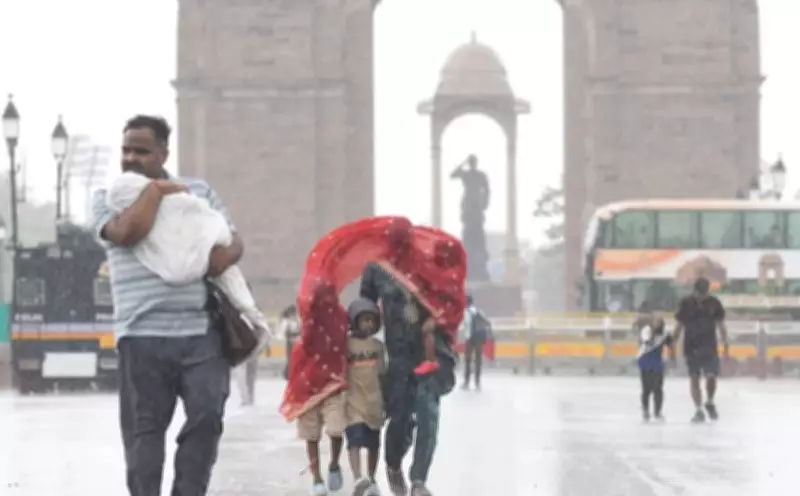 Rain and Thunderstorms Bring Relief from Heat in Delhi, IMD Forecasts More Showers