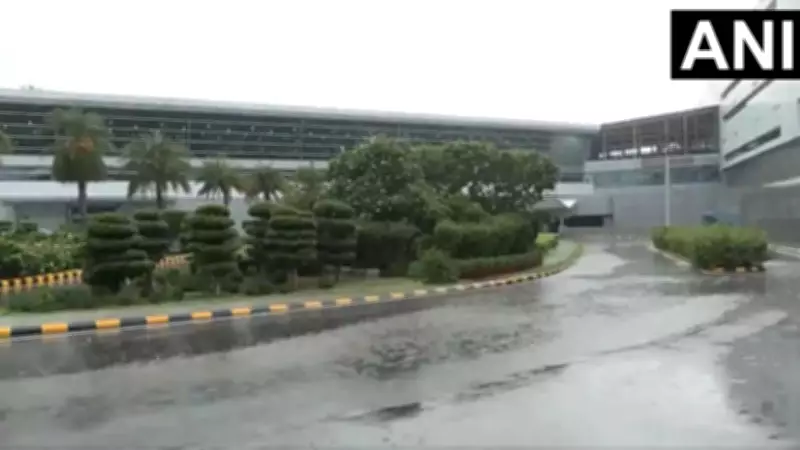 Rain Brings Relief to Delhi as Temperatures Drop After Scorching Heat