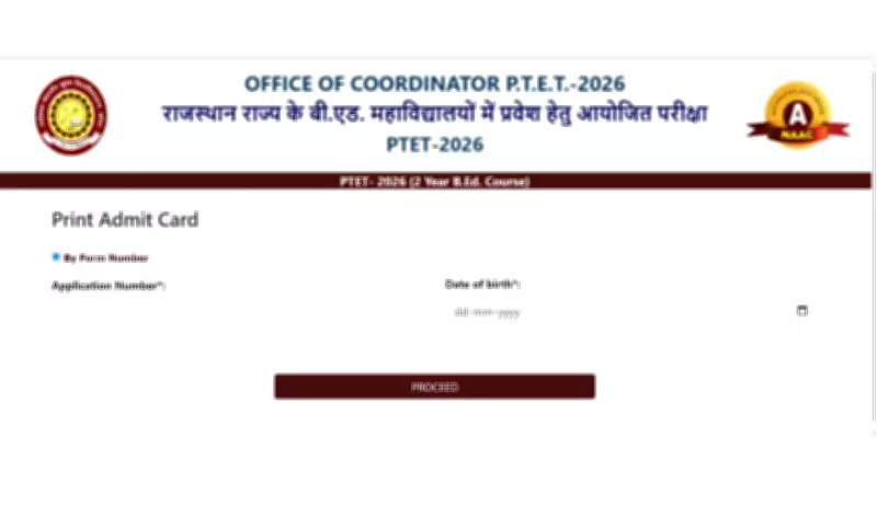 Rajasthan PTET 2026 Admit Card Released at vmou.ac.in, Exam on June 14