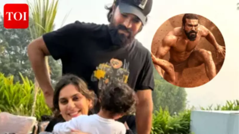 Ram Charan Gets Heartwarming Surprise from Wife Upasana and Daughter Klin Kaara