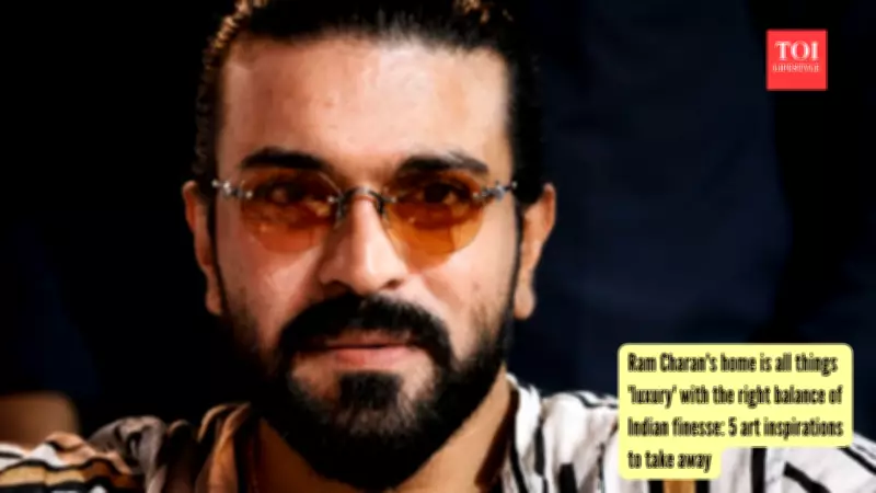 Ram Charan's Home: Indian Craftsmanship Meets Modern Luxury