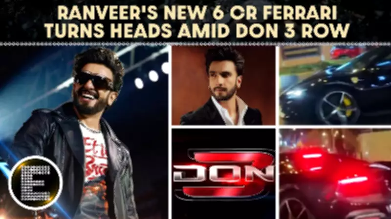 Ranveer Singh Spotted in Ferrari Amid Don 3 Controversy and Dhurandhar Success
