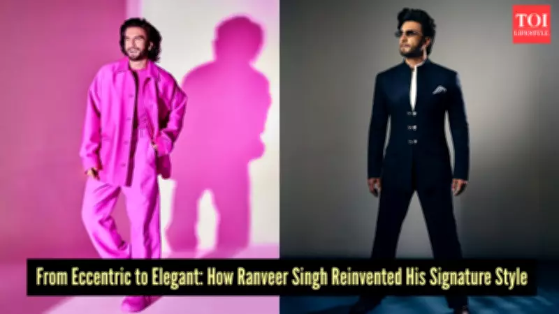 Ranveer Singh's fashion evolution from neon to navy and quiet luxury