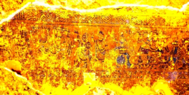 Rare 16th-17th Century Temple Murals Discovered in Telangana