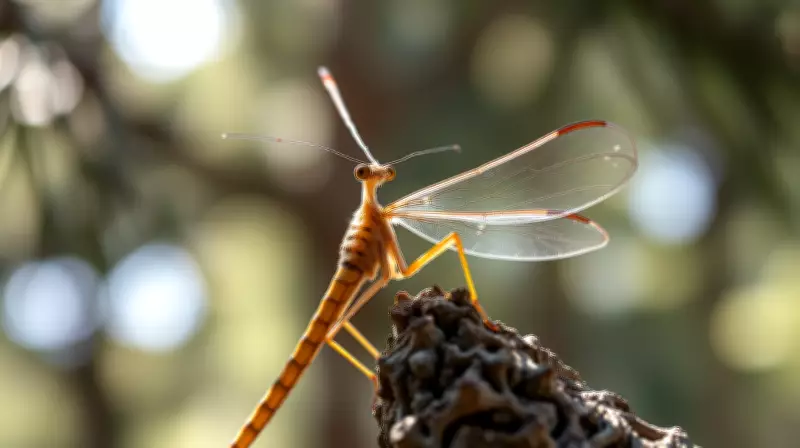 Rare Pine Snakefly Spotted in Scottish Garden: A Jurassic-Era Insect