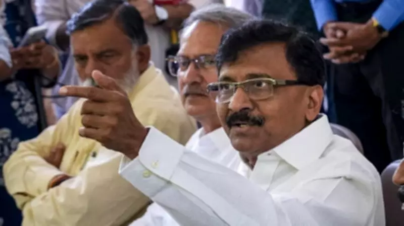 Raut seeks action against rebel MP Sanjay Patil over 'throwing bombs' remark