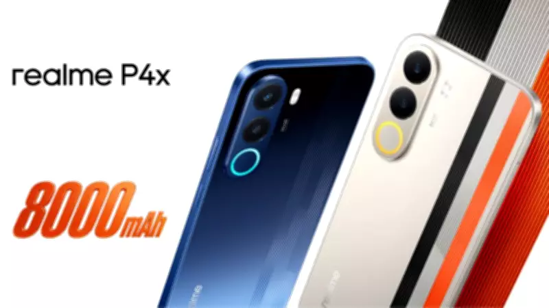Realme P4x 4G Launched with 8000mAh Battery, 45W Charging, 50MP Camera