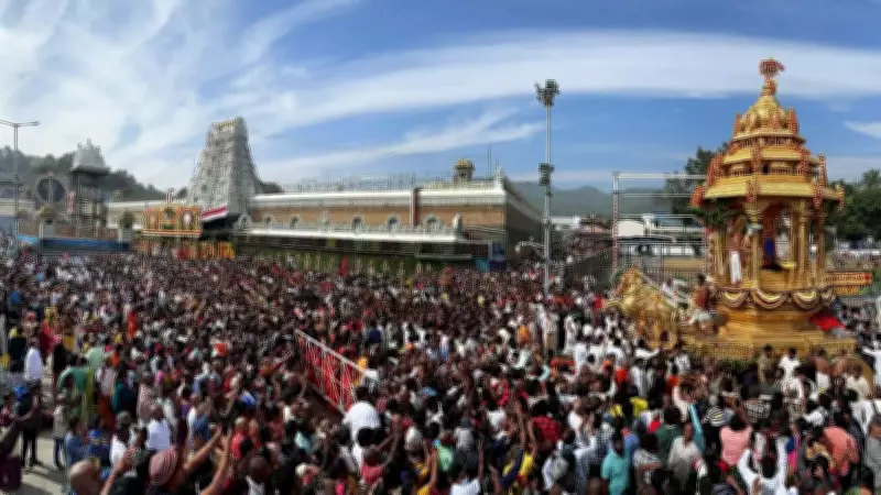 Record 25 Lakh Devotees Worship at Tirumala Temple in May 2026