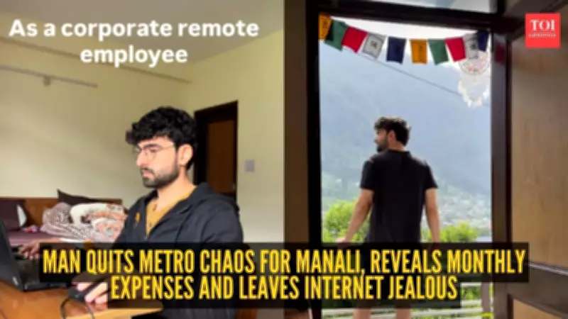 Remote Worker in Manali Reveals Monthly Expenses, Internet Impressed