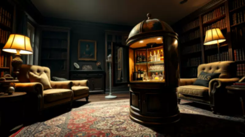 Retro Globe Bar Cabinet Makes a Vintage Comeback in Modern Homes