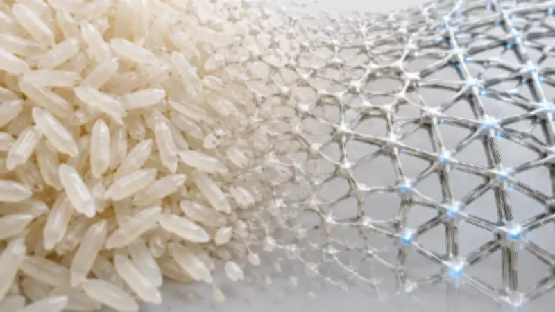 Rice Grains Weaken Under Rapid Compression, Inspiring Smart Materials