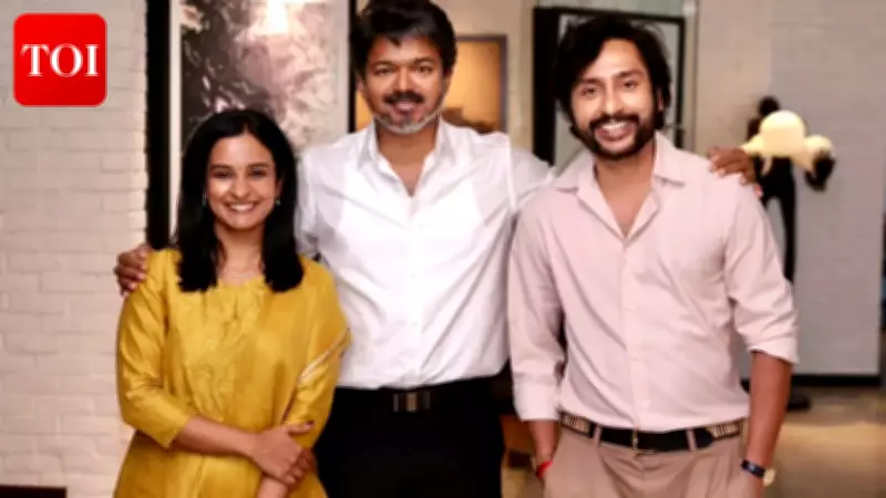 RJ Balaji Meets CM Vijay After 'Karuppu' Rs 300 Crore Success