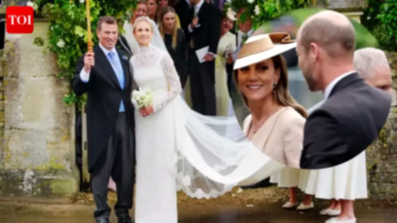 Royal Wedding: Peter Phillips Marries Harriet Sperling with Senior Royals in Attendance
