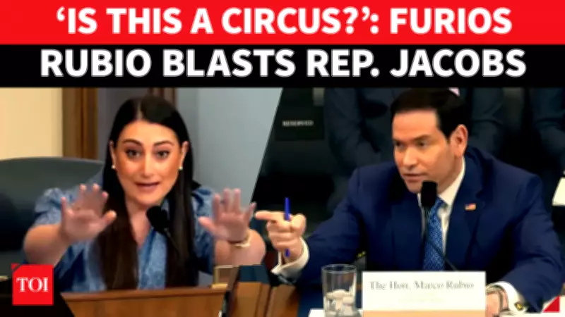 Rubio Calls House Hearing a 'Circus' After Bizarre Shoe Exchange With Rep. Jacobs
