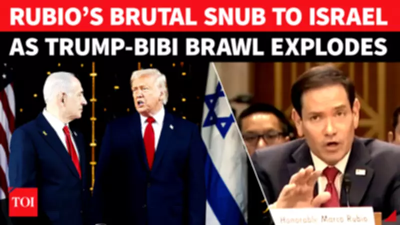 Rubio Snubs Israel as Trump Phone Call Forces Halt to Beirut Offensive