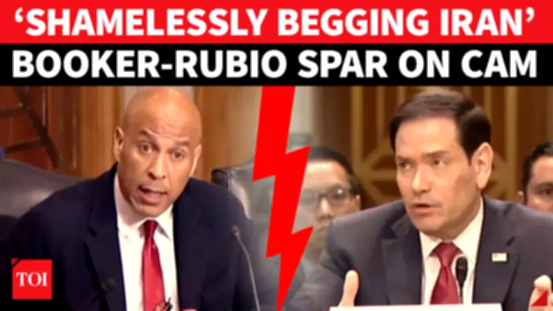 Rubio vs Booker Fiery Senate Hearing Over Iran Policy Erupts